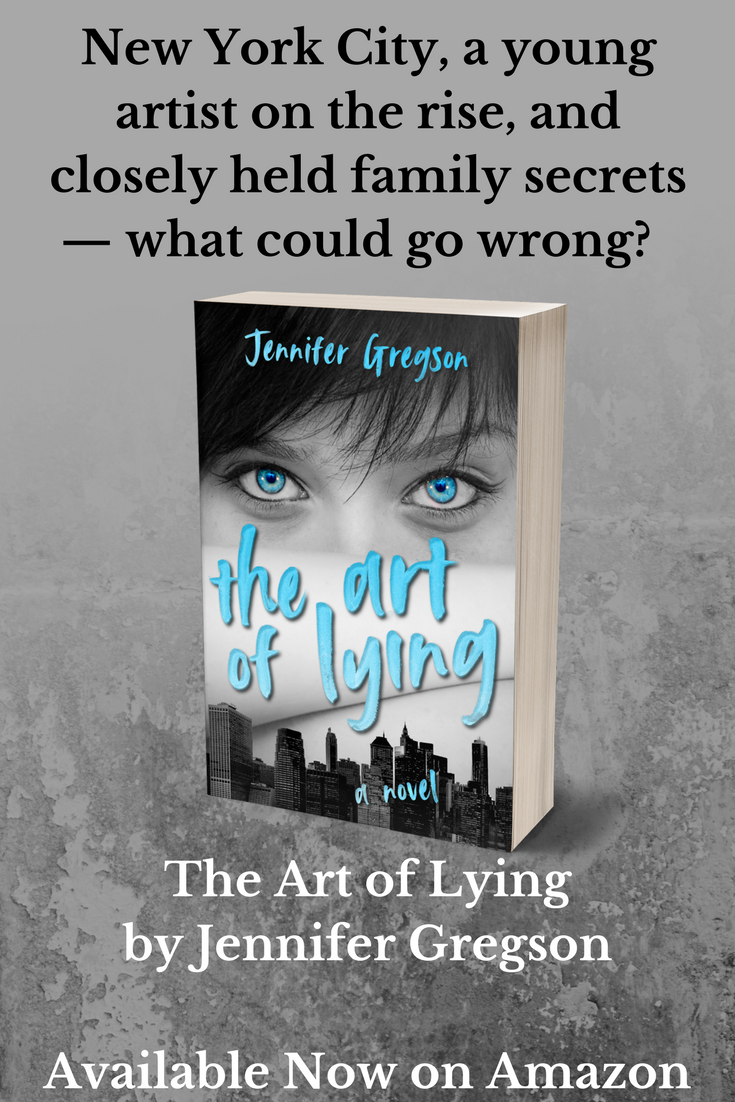 The Art of Lying, Jennifer Gregson's Debut YA Novel, is NOW available on Amazon!